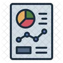Statistic Chart Seo Icon