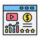 Report Analysis Seo Icon