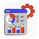 Seo Report Report Analysis Icon