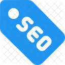 Rotulo De SEO Etiqueta De SEO Etiqueta Icon