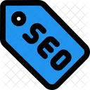 Rotulo De SEO Etiqueta De SEO Etiqueta Icon