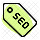 Rotulo De SEO Etiqueta De SEO Etiqueta Icon