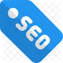 Rotulo De SEO Etiqueta De SEO Etiqueta Icon