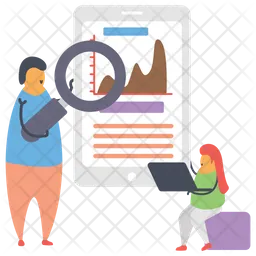 Seo Search  Icon