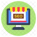 Seo Shop Seo Store Eshop Icon