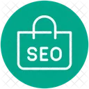 Seo Web Shopping Icon