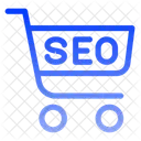 Seo Shopping Cart Icon