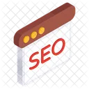 Site Seo Otimizacao De Mecanismos De Pesquisa Pesquisa Otimizada Ícone