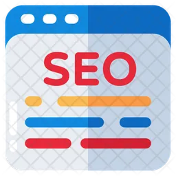 Sitio web de SEO  Icono