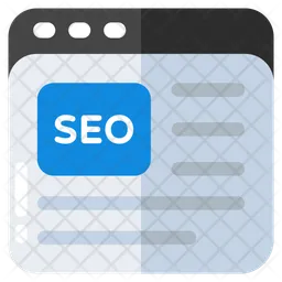 Sitio web de SEO  Icon