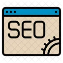 Seo Web Sitio Web Equipo Seo Seo Web Icono