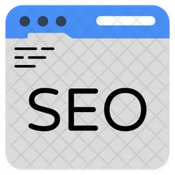 Sitio web de SEO  Icono