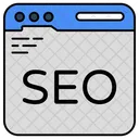 Sitio web de SEO  Icon