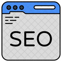 Sitio web de SEO  Icono