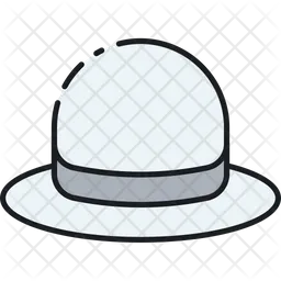 Sombrero blanco  Icon