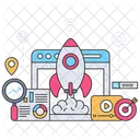 Seo Startup  Icon