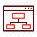 Seo Structure  Icon