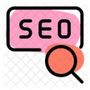 SEO Suche Suchmaschine SEO Finden Symbol