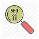 SEO Suche Finden Lupe Symbol