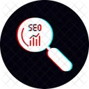 SEO Suche Finden Lupe Symbol