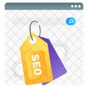 Seo Tag Meta Tag Marketing Tag Icon