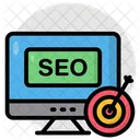 Seo Target Seo Goal Seo Aim Icon