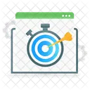 Target Market Target Board Dartboard Icon