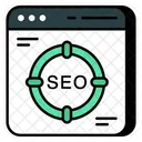 Seo Target Seo Goal Seo Aim Icon