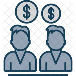 Seo team money  Icon