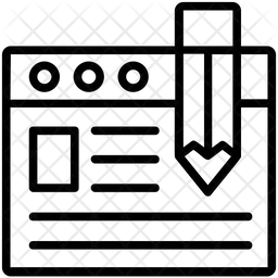 SEO-Texterstellung  Symbol