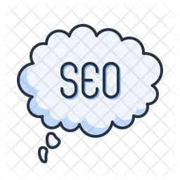 Seo Thinking Cloud  Icon