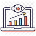 SEO Uberwachung Datendiagramm SEO Analyse Symbol