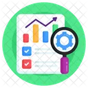 Datenanalyse Datenuberwachung SEO Uberwachung Icon