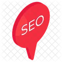 Ubicacion SEO Direccion SEO GPS Icono