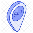 Seo Ubicacion Marcador De Posicion Icon