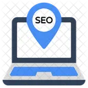 Ubicacion SEO Direccion SEO GPS Icono