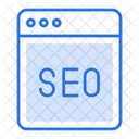Seo Web  Icon