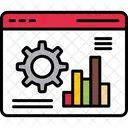 Seo Work Analysis Analytics Icon