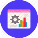 Seo Work Analysis Analytics Icon