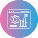 Seo Work Analysis Analytics Icon