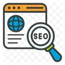 SEO y Web  Icono