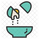 Separar Huevo Crack Icono