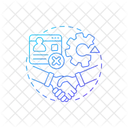 It Separation Hr Icon