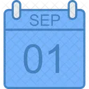 September Day Calendar Icon