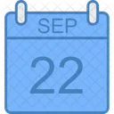 September Day Calendar Icon