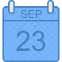 September Day Calendar Icon