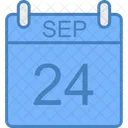 September Day Calendar Icon