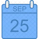 September Day Calendar Icon