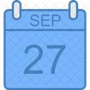 September Day Calendar Icon