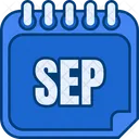 September Sep Sept Icon